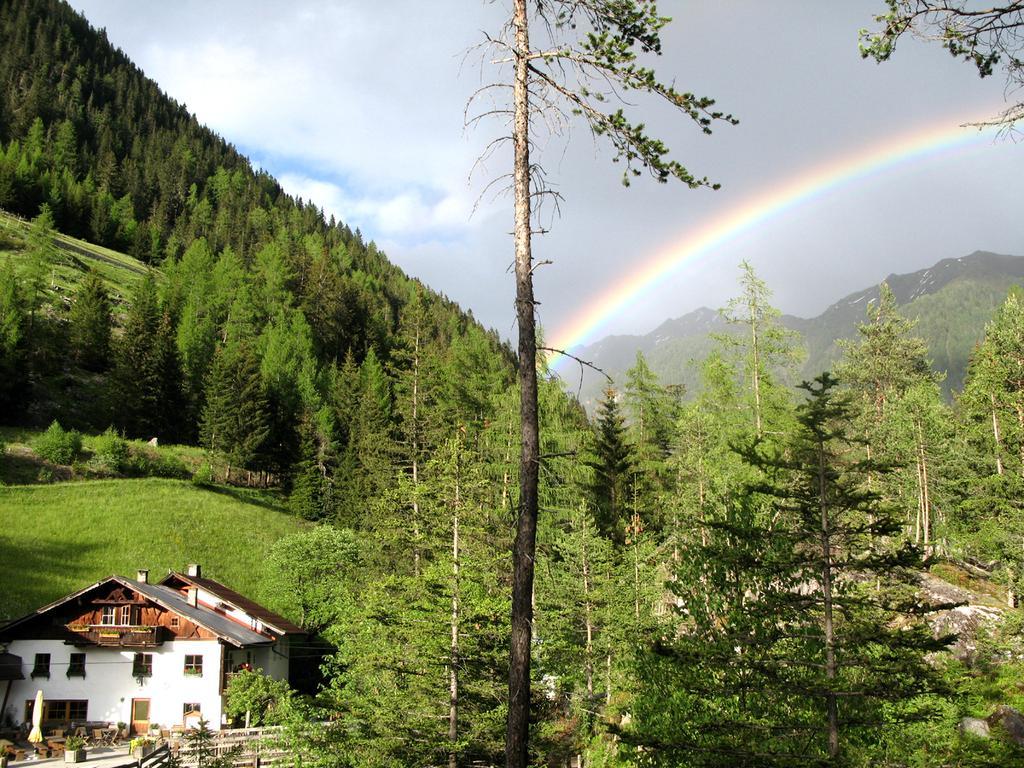 Hotel Gasthof Stuibenfall Niederthai Exteriör bild