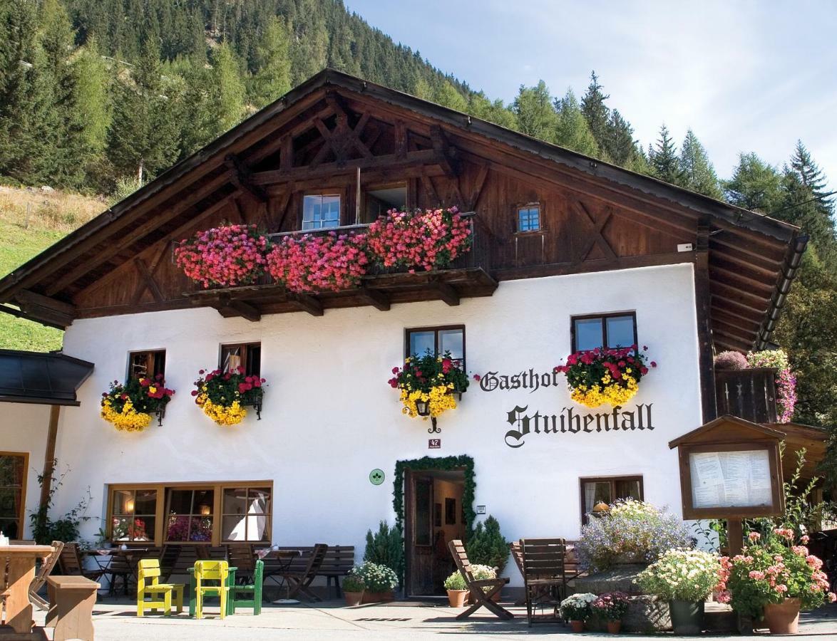 Hotel Gasthof Stuibenfall Niederthai Exteriör bild
